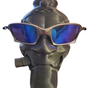 Oakley X Squared Polarized Women's Sunglasses Blue Lenses